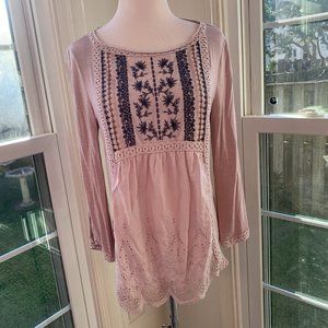 Knox Rose Pink Romantic Top